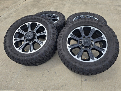 20" Dodge Ram 2500 3500 LARAMIE OEM wheels rims DURATRAC A/T SET 2025 2026 2027