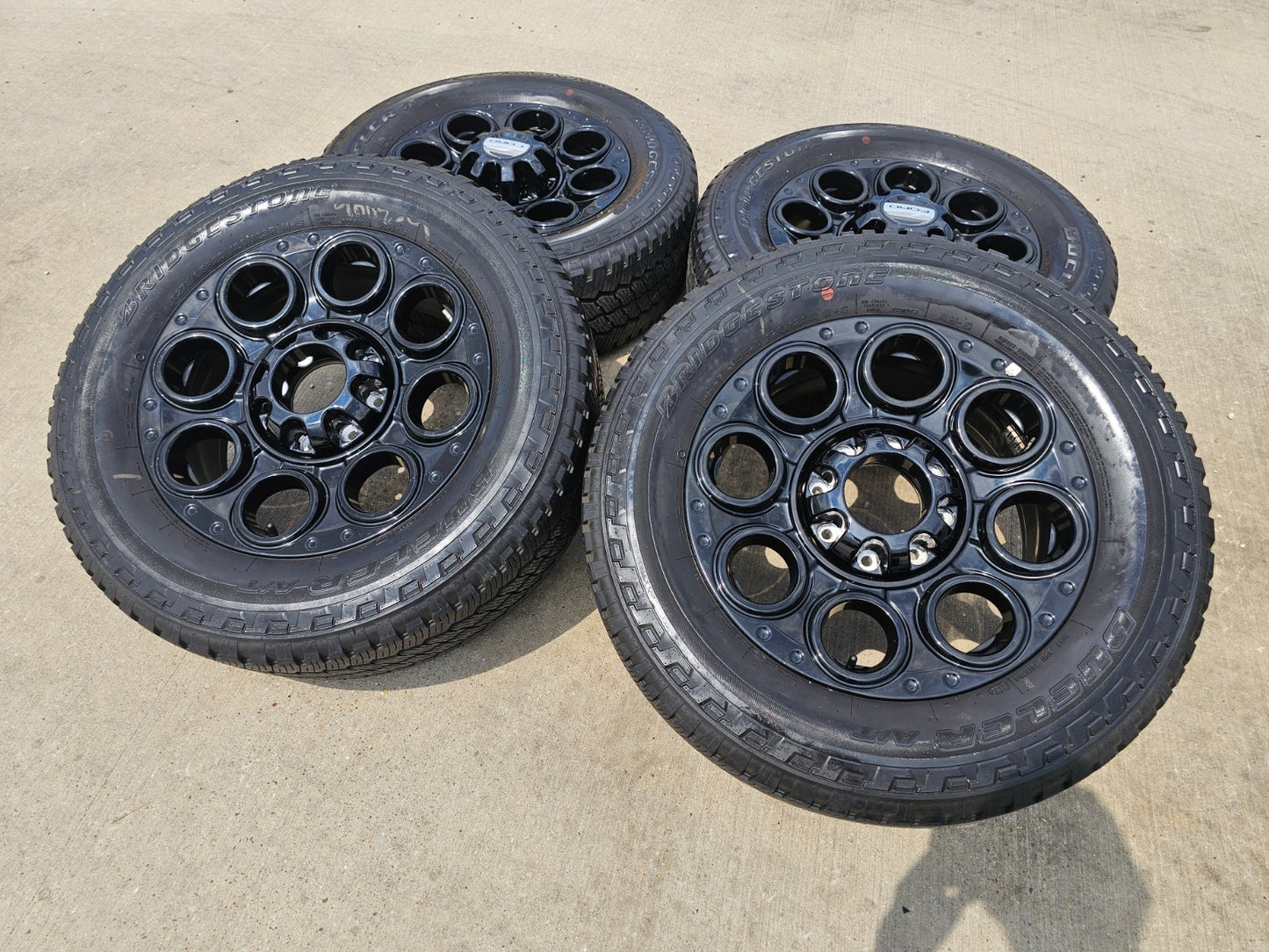 20" Ford F-250 F-350 OEM TREMOR wheels rims SET 10299 10484 BRINDGESTONE SET