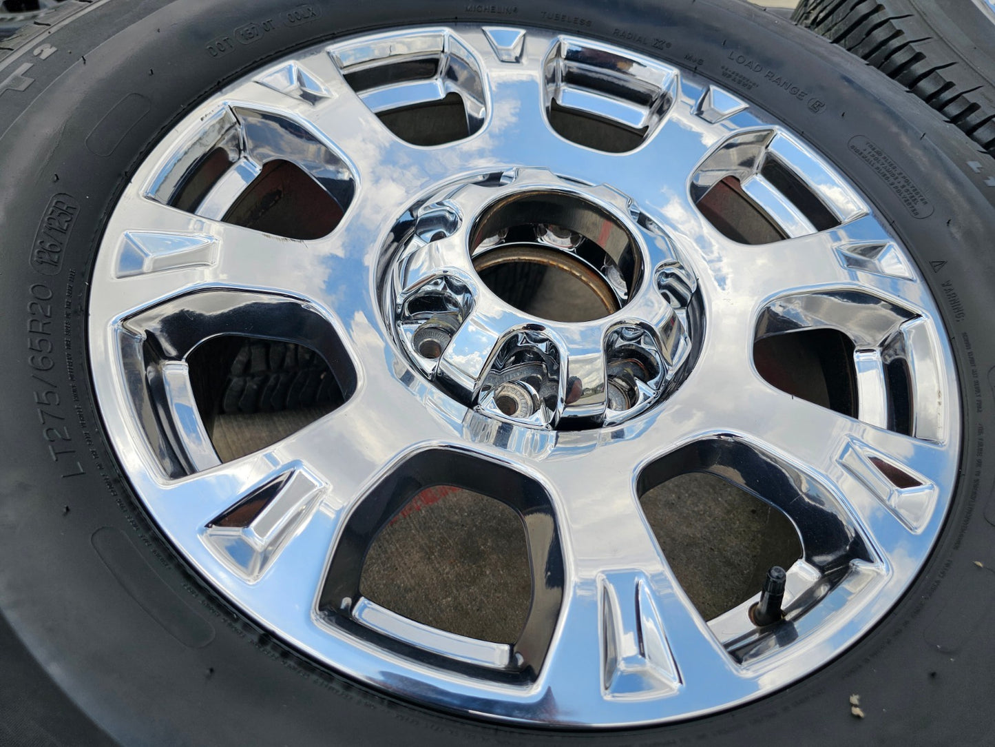 20" Ford F-250 F-350 KING RANCH OEM 10291 rims wheels tires MICHELIN LTX A/T2