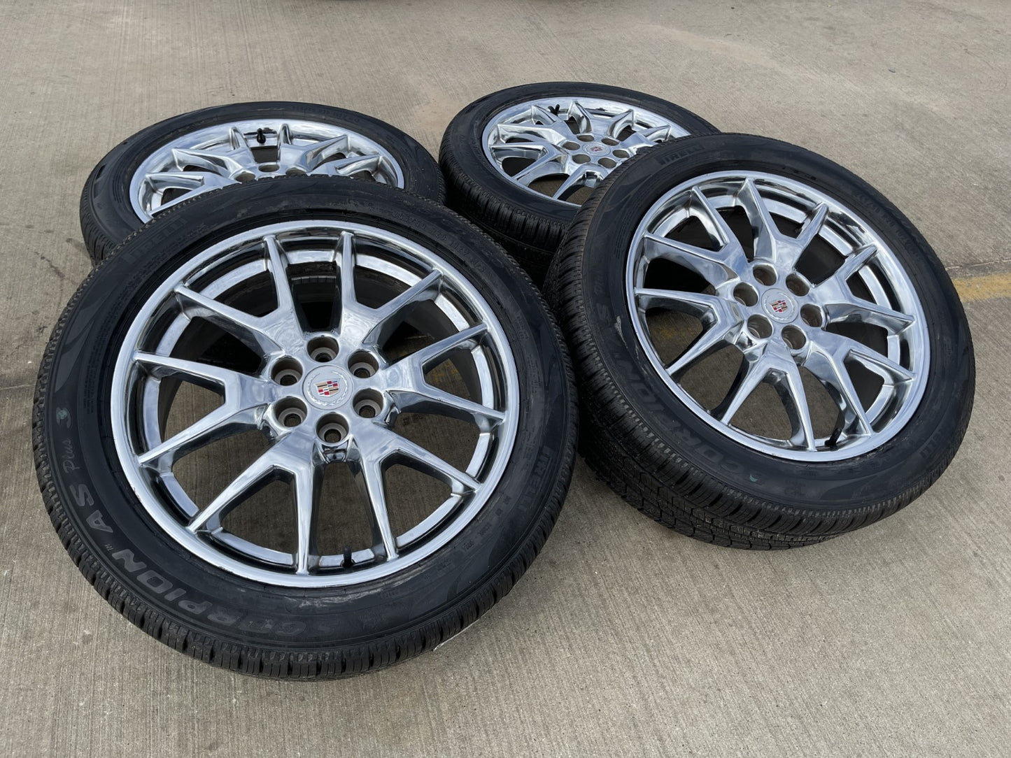 20" Cadillac SRX XT6 XT5 OEM 4709 CHROME wheels rims Blazer GMC Acadia
