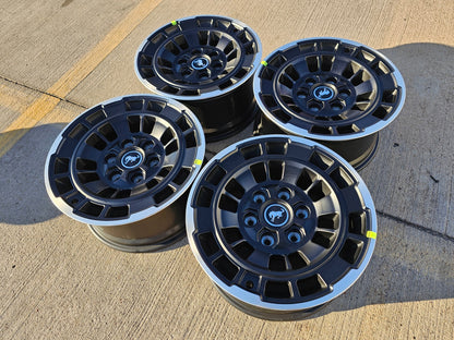 (4) 17" Ford Bronco wheels rims OEM 22025 Ranger 2023 2024 2025 2026 NEW