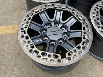 18" Hummer Grazen beadlock EV HEV 2500 OEM wheels rims 2023 2024 2025 2026 NEW