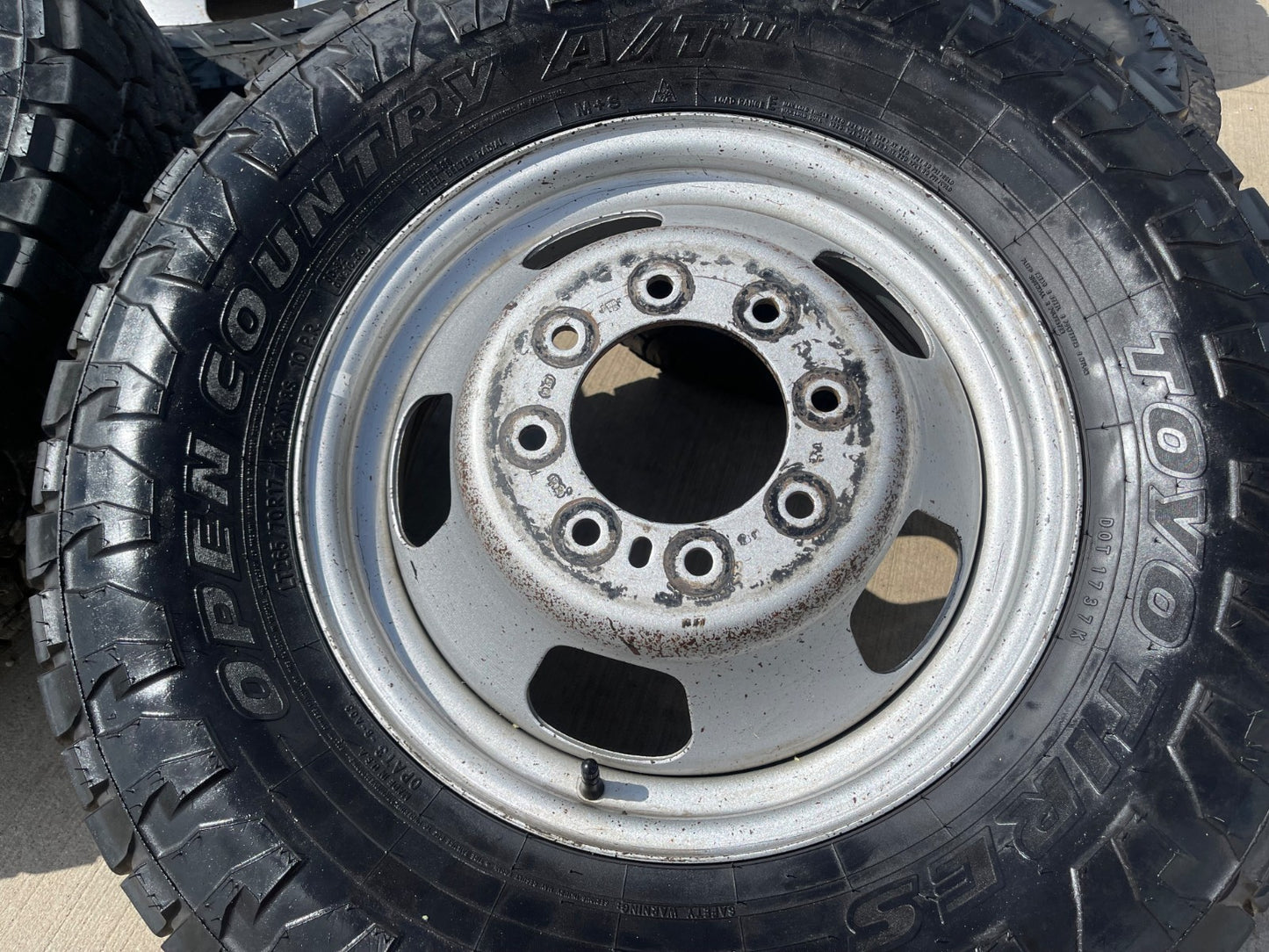 17" Dodge Ram 3500 DUALLY OEM wheel rim 2191 8x165 8x6.5 SET