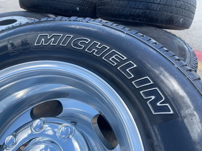 17" Ford F-350 Dually OEM 3618 3619 rims wheels SET tires Michelin LTX A/T2