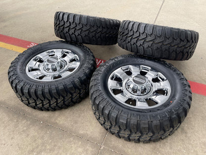 20" Ford F-250 F-350 OEM KING RANCH 10295 25085 10552 chrome wheels rims 35" NEW