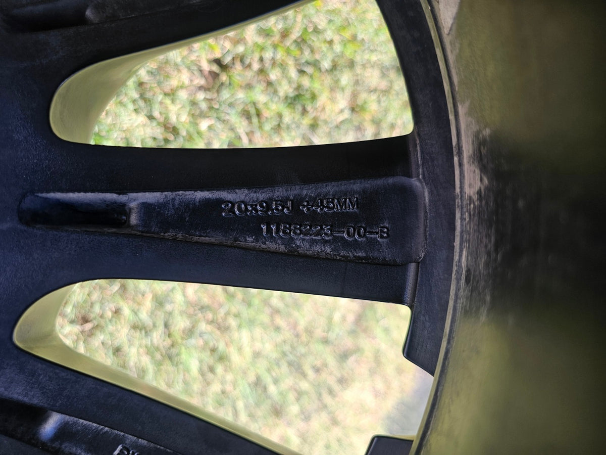 20" 20x9.5 Tesla Model Y OEM INDUCTION 96965 wheel rim 2021 2022 2023 2024 2025