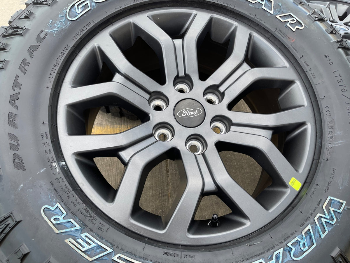 18" Ford F-150 TREMOR OEM rims wheels 10342 95351 Expedition SET DURATRAC AT NEW