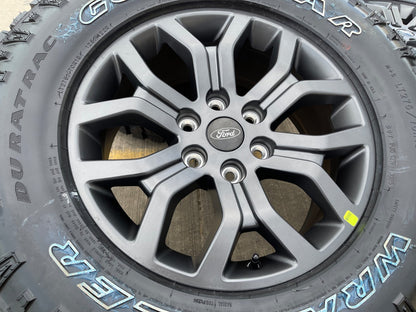 18" Ford F-150 TREMOR OEM rims wheels 10342 95351 Expedition SET DURATRAC AT NEW