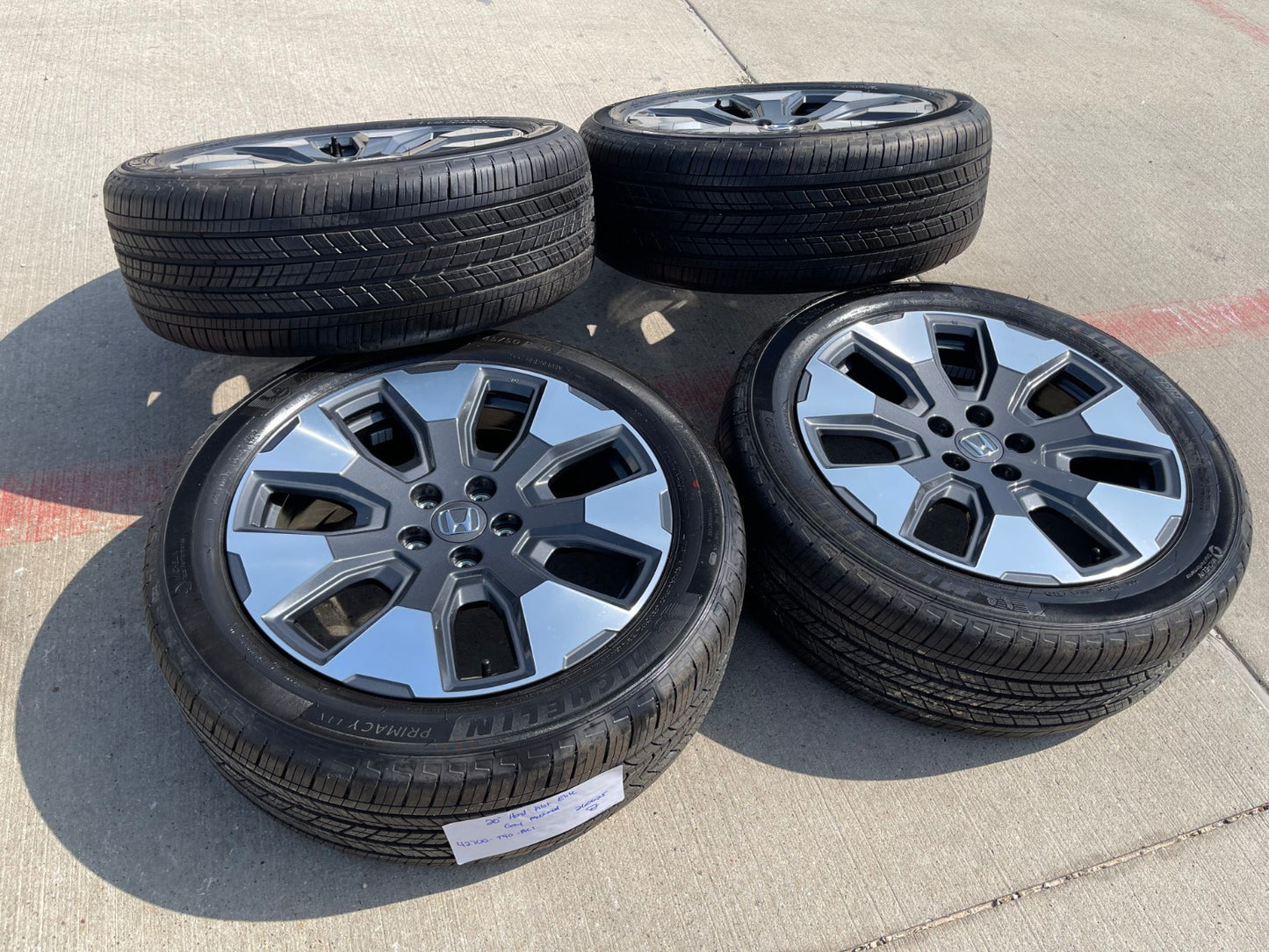 18" Honda Ridgeline Pilot HPD OEM 94196 wheels rims SET MDX 2025 2026 2027 NEW