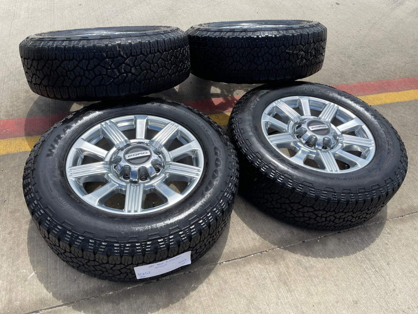 20" Ford F-250 F-350 Platinum OEM 10153 rims wheels 2020 2022 2024 2025 2026