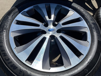 20" Subaru Ascent Outback Legacy Forester OEM 68872 wheels rims NEW MICHELIN