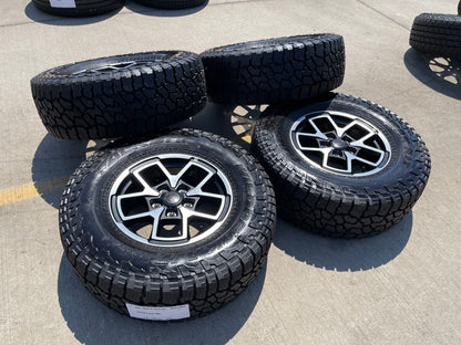 17" Jeep Wrangler Rubicon OEM wheel rim Gladiator spare A/T3 2024 2025 NEW