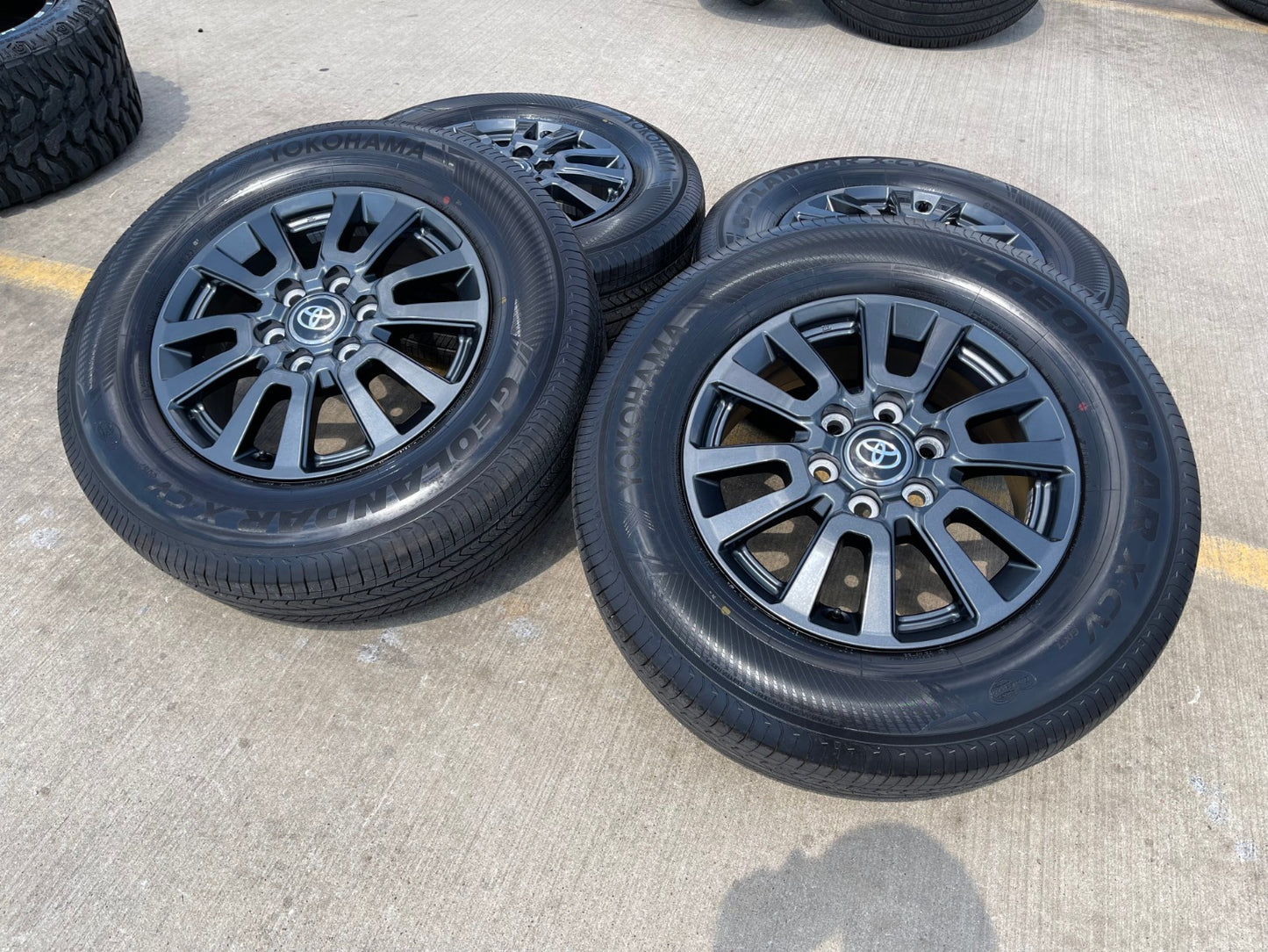 18" Toyota Land Cruiser OEM wheels rims 95953 Tundra Sequoia 2024 2025 2026 NEW