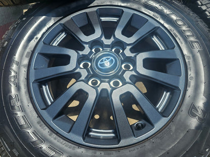 18" Toyota Land Cruiser OEM wheels rims tires Tundra Sequoia NEW BRIDGESTONE