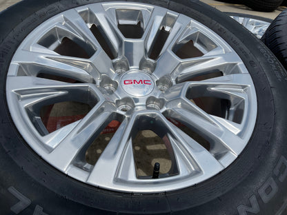 20" GMC Sierra Yukon DENALI OEM 5917 wheels rims 2022 2023 2024 2025 NEW