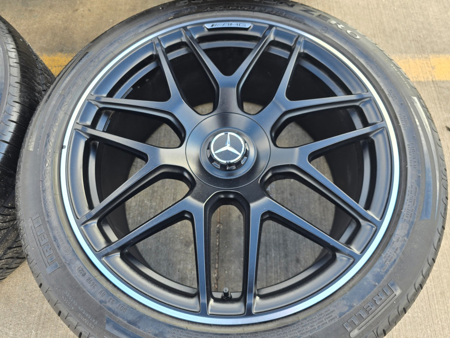 22" Mercedes G Wagon G63 AMG OEM 38658 wheels rims 2021 2022 2023 2024 2025 2026