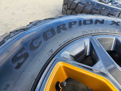 18" Ford Expedition F-150 TREMOR OEM rims wheels TIMBERLINE PIRELLI XTM 2027 NEW