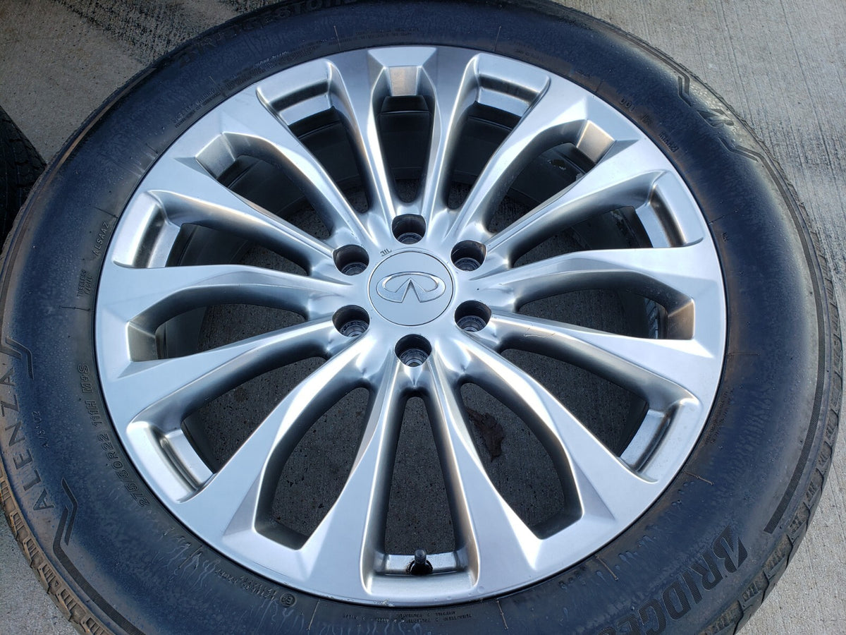 22" Infiniti QX80 QX56 Nissan Titan OEM 62799 73770 wheels rims tires SET