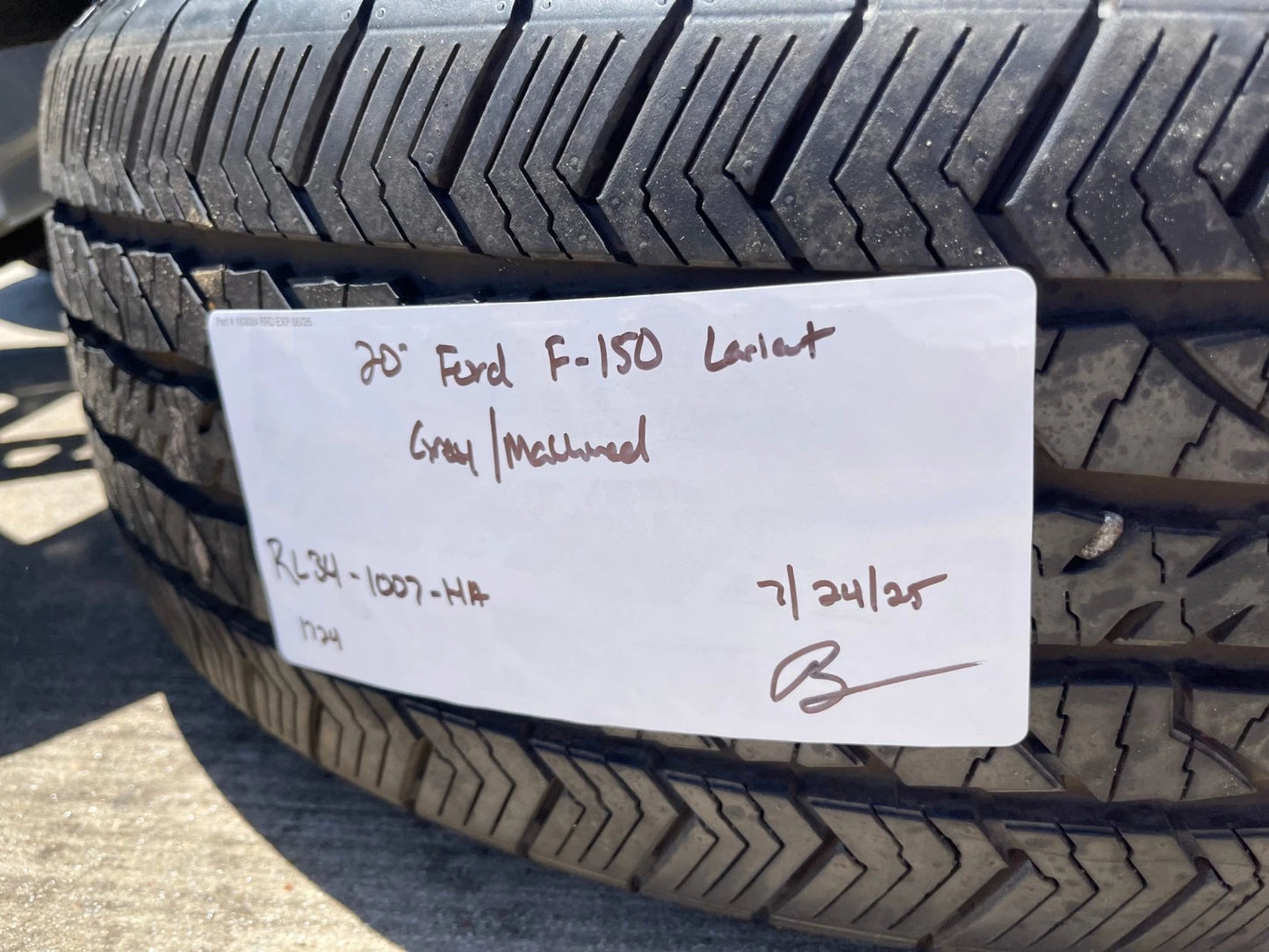 20" Ford F-150 LARIAT Limited OEM rims wheels Expedition 2025 2026 NEW