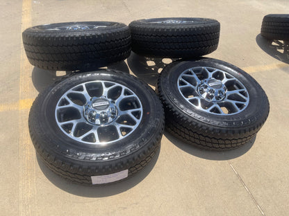 20" Ford F-250 F-350 OEM Lariat wheels rims 10292 tires SET BRIDGESTONE A/T