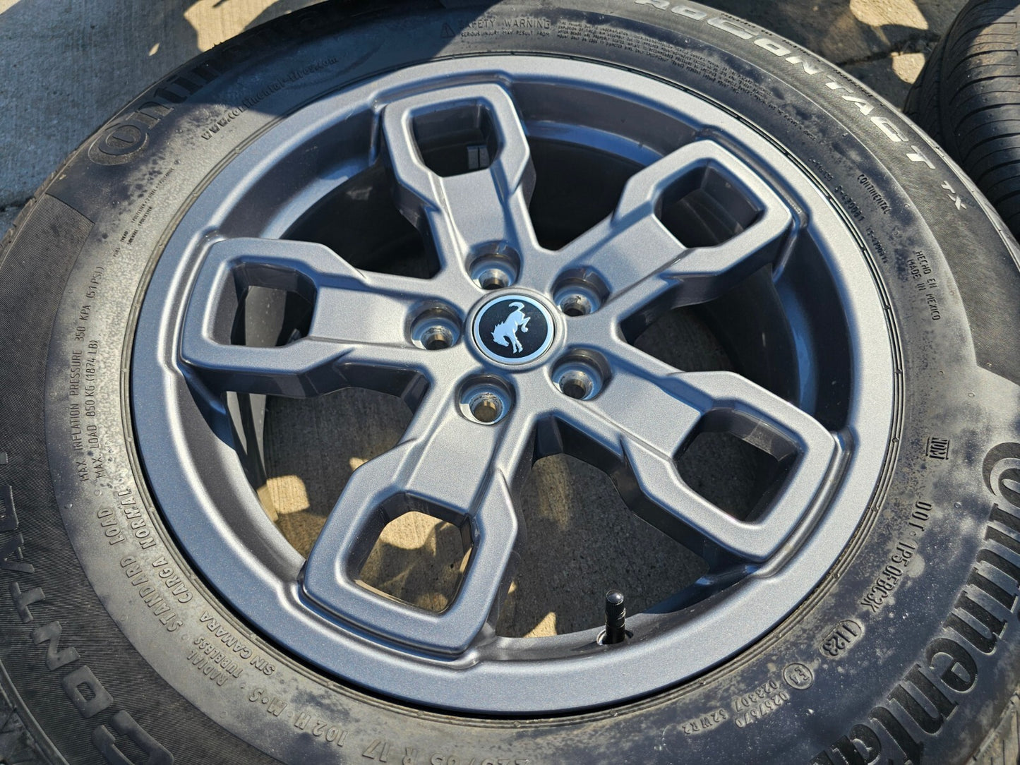 17" Ford Bronco Sport Maverick rims wheels 95019 10325 OEM 2023 2024 2025 NEW