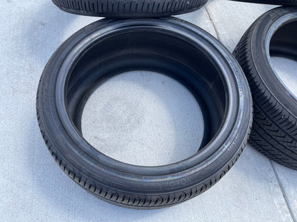 (2) 245/40R19 + (2) 275/35R19 Yokohama Advan Sport A/S+ Plus 98Y XL tires SET