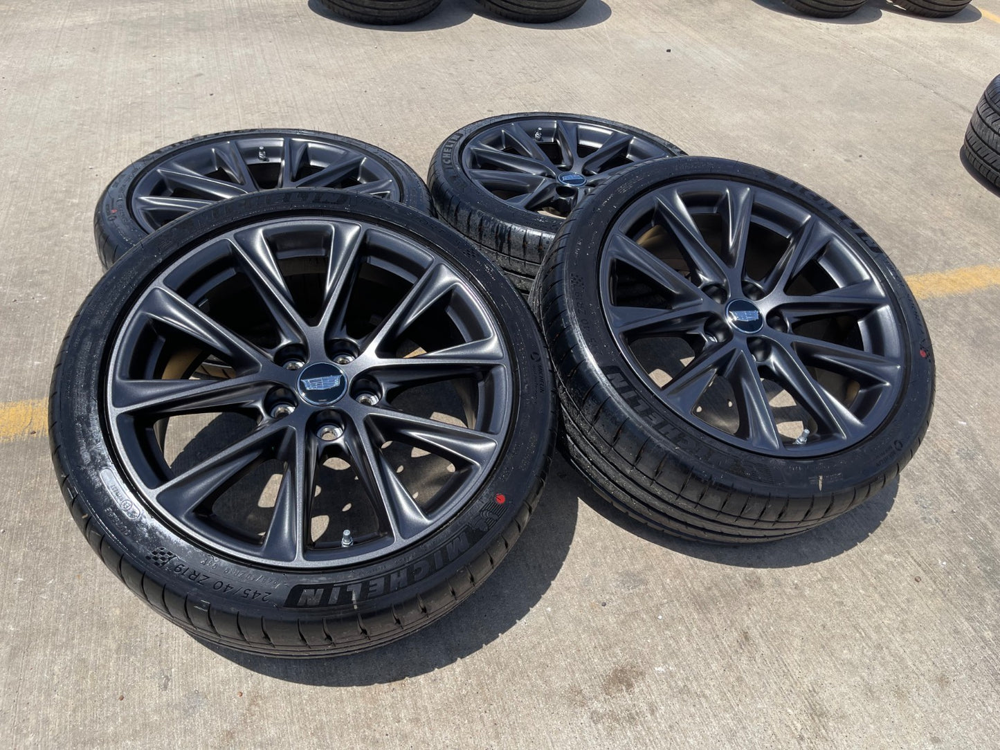 19" Cadillac CT5 CT5-V Platinum OEM 4840 wheels rims 84894843 2025 2026 2027 NEW