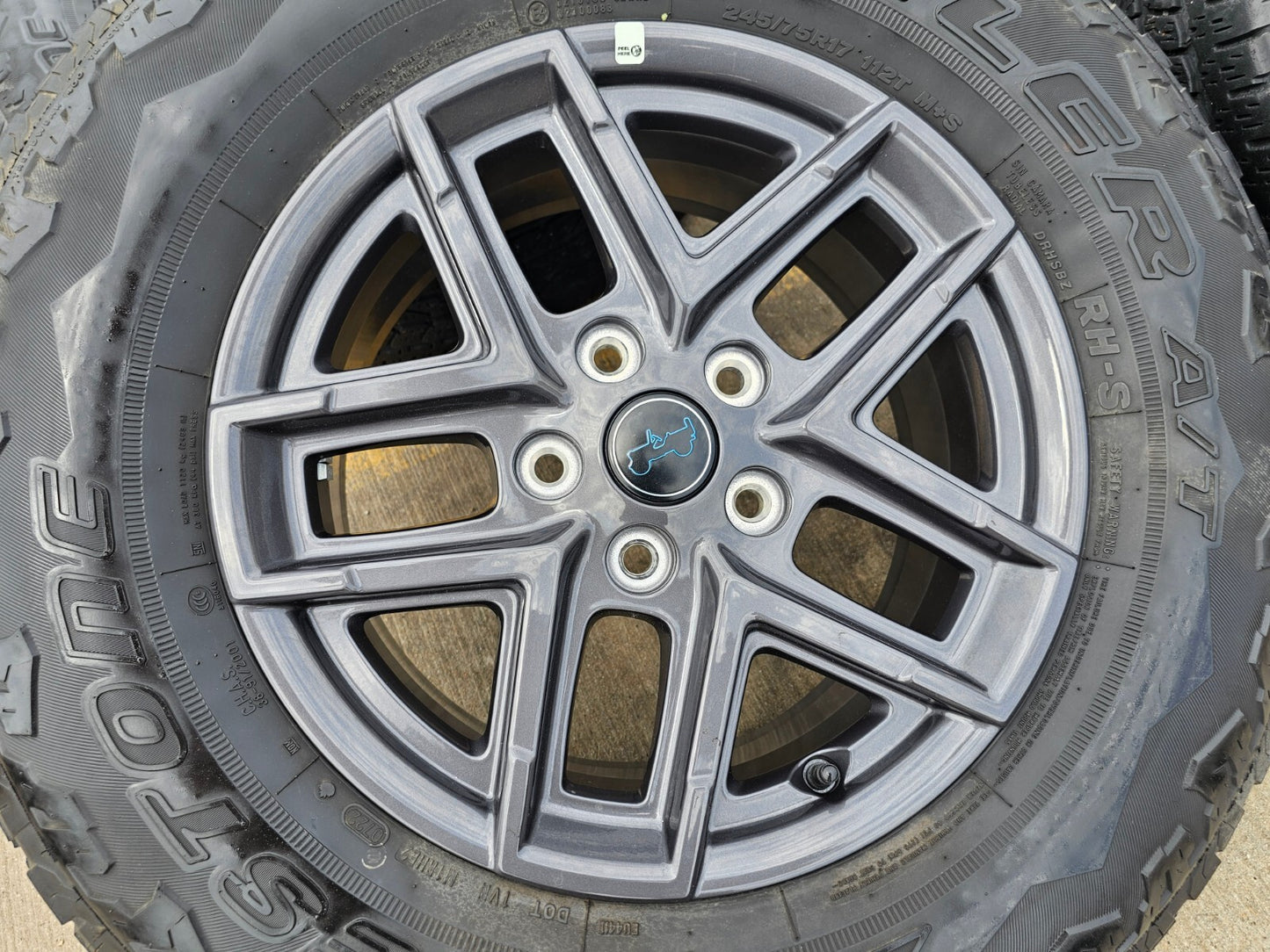 17" Jeep Wrangler Rubicon Sport S OEM wheels rims 51649 Gladiator DUELER A/T