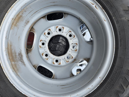 17" Chevy Silverado GMC Sierra 2500 OEM 8095 wheels rims tires A/T GREAT TREAD!!