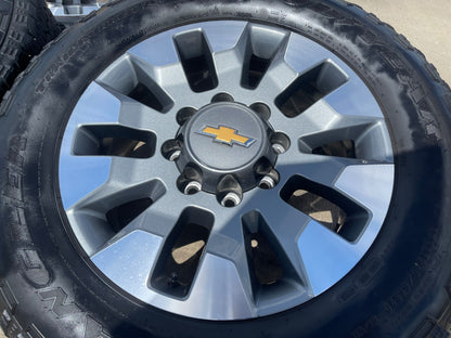 20" Chevy Silverado GMC Sierra 2500 3500 OEM 5960 5947 wheels rims SET GOODYEAR