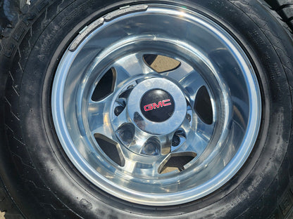 17" Chevy Silverado GMC Sierra 3500 Dually rims wheels OEM 5519 5520 GENERAL