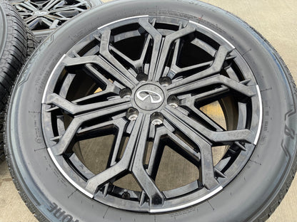 22" Infiniti QX80 QX56 Nissan Titan Armada OEM wheels rims 2025 2026 2027 NEW