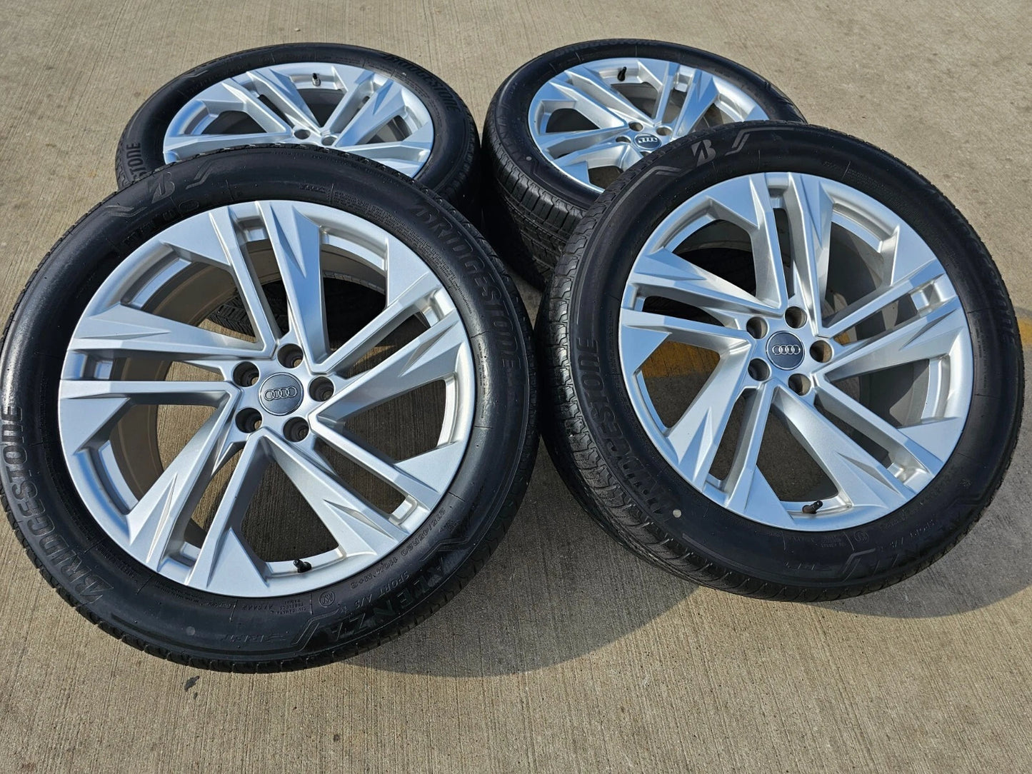 20" Audi Q7 OEM wheels rims Q8 RS S VW Atlas 12053 tires 2021 2022 2023 2024