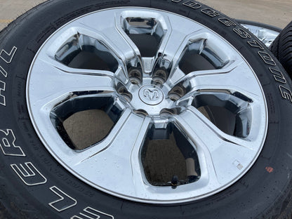 20" Dodge Ram 1500 OEM Laramie CHROME 2679 wheels rims 2023 2024 2025 2026