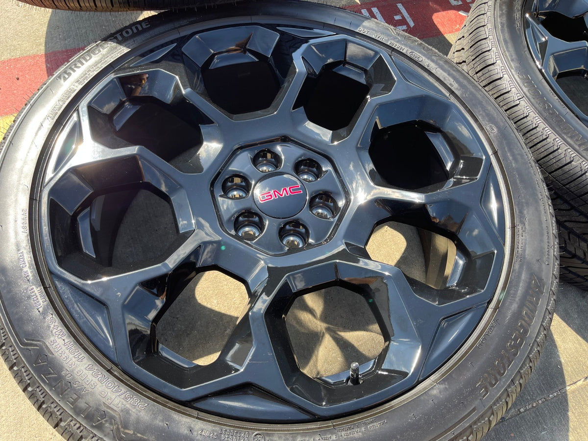 24" Chevy GMC Yukon Sierra Tahoe Cadillac Escalade V OEM wheels rims SET NEW