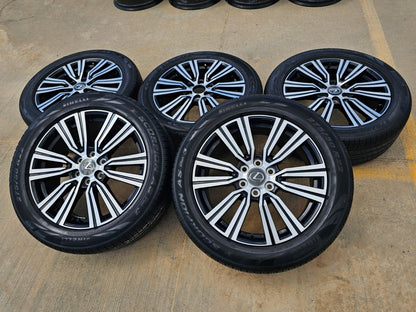 22" Lexus LX600 GX550 OEM wheels rims 74402 Toyota Tundra Sequoia SET PIRELLI