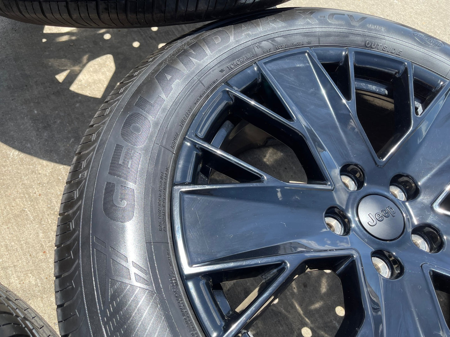 20" Jeep Grand Cherokee L OEM wheels rims Durango SET 2024 2025 2026 2027 NEW