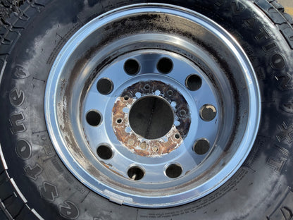 17" Dodge Ram 3500 Dually Laramie 8x200 wheels rims 2701 2702 OEM FIRESTONE
