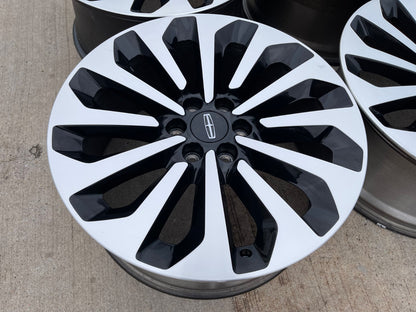 22" Lincoln Navigator BLACK LABEL OEM 95385 10498 rims wheels 2023 2024 2025