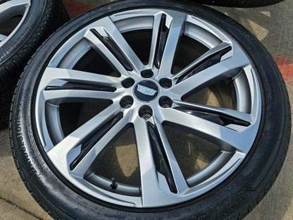 24" Cadillac Escalade V Platinum OEM wheel rim tire spare (1) 2025-2027 NEW