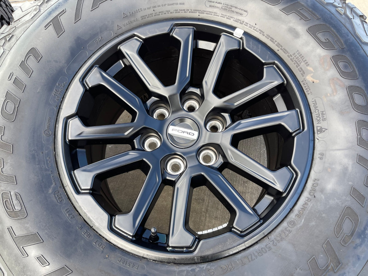 17" Ford F-150 Raptor OEM 10611 rims wheels Bronco SET 2026 2027 BFG 35" NEW