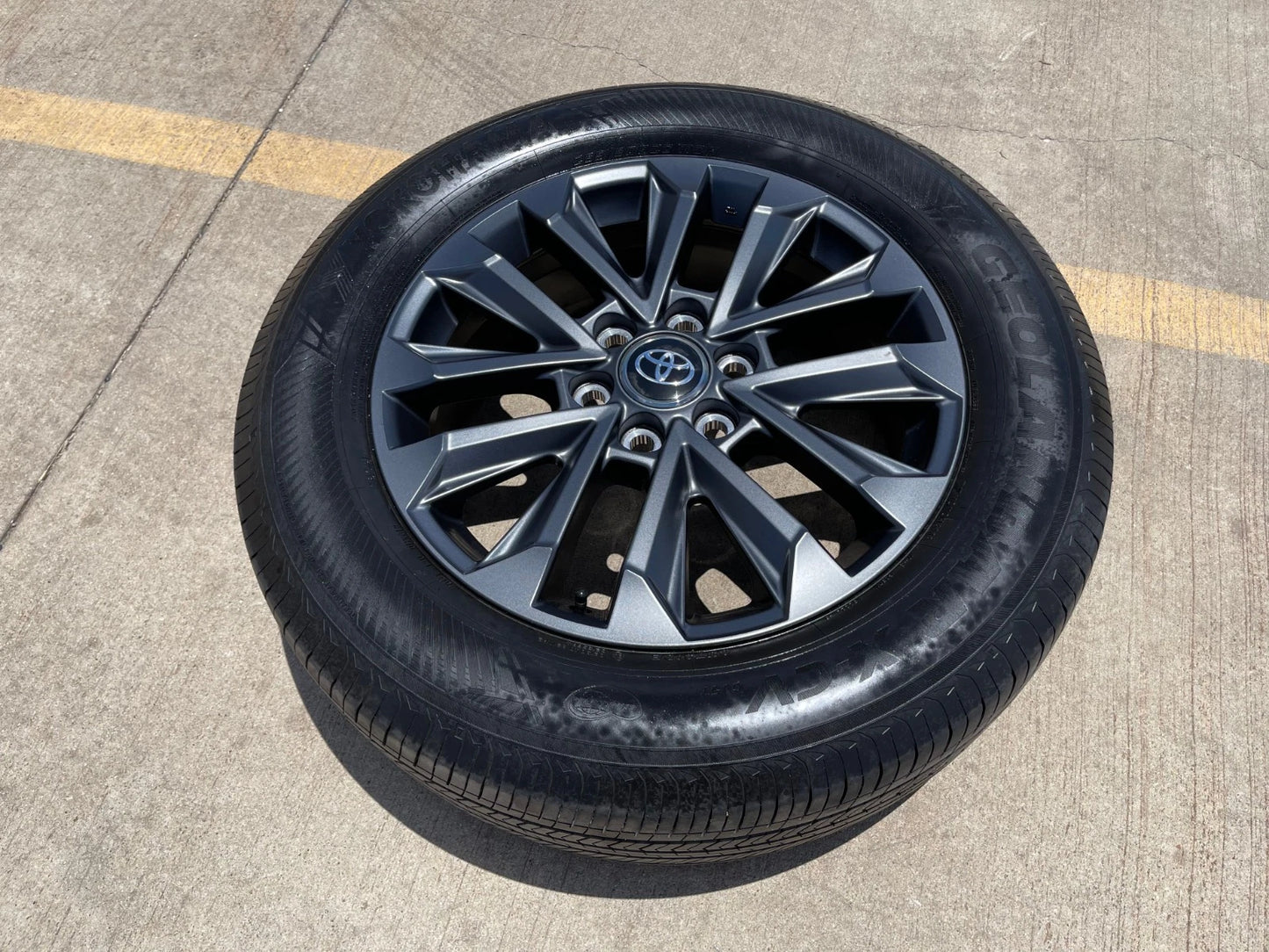 (1) 20" Toyota Land Cruiser OEM wheel rim Tundra Sequoia 2024 2025 2026 NEW