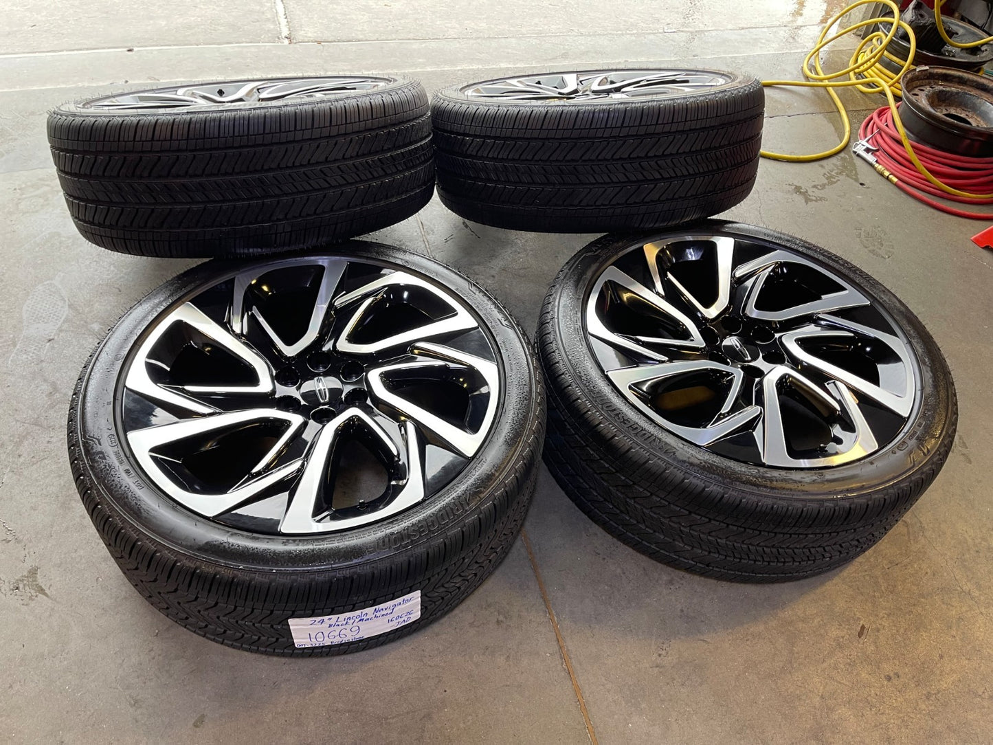 24" Lincoln Navigator BLACK LABEL OEM 10669 rims wheels Ford 2025 2026 2027 NEW