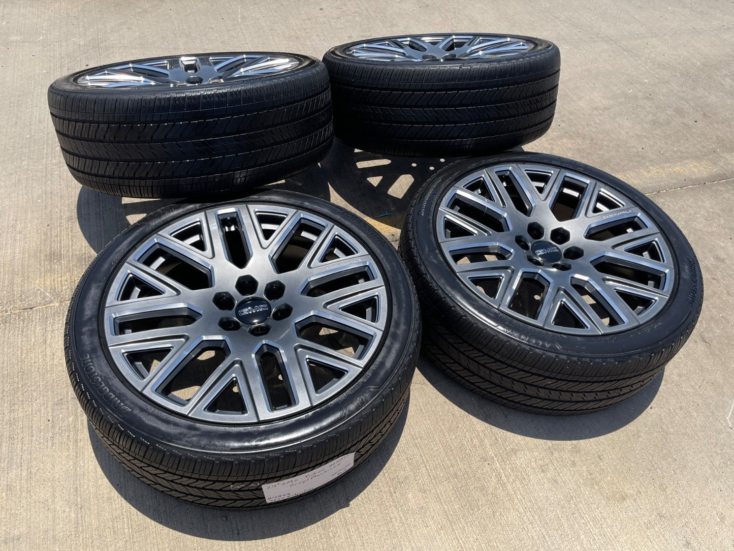 24" GMC Yukon Sierra DENALI OEM wheels rims SET 2025 2026 2027 DISCOUNTED