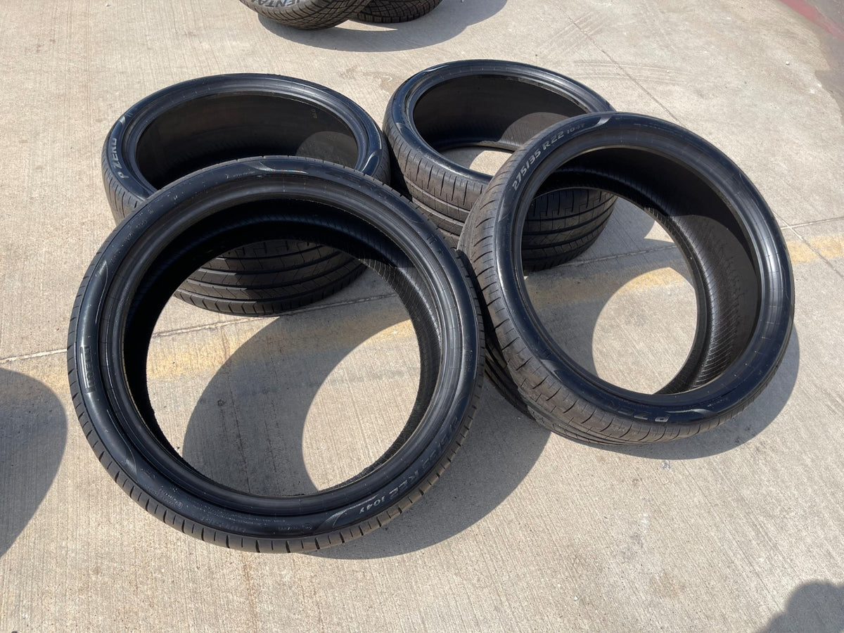 (2) 275/35/22 + (2) 315/30/22 Pirelli P Zero 107Y XL tires NEW TAKE OFFS