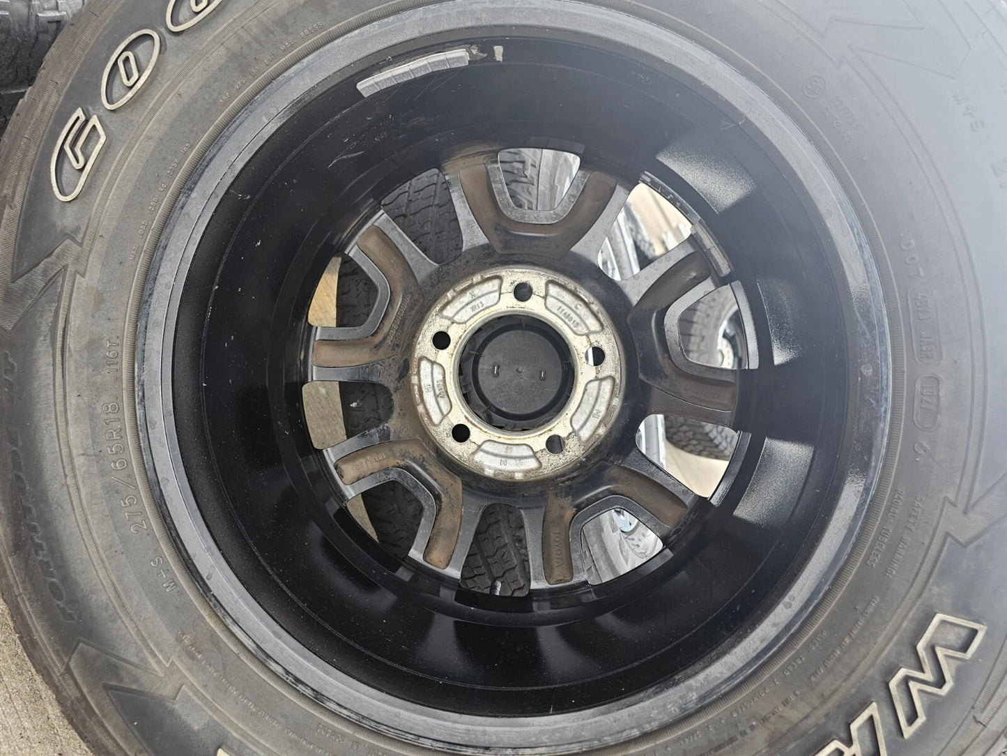 18" Toyota Tundra Sequoia TRD PRO black OEM wheels rims 5x150 tires 75157