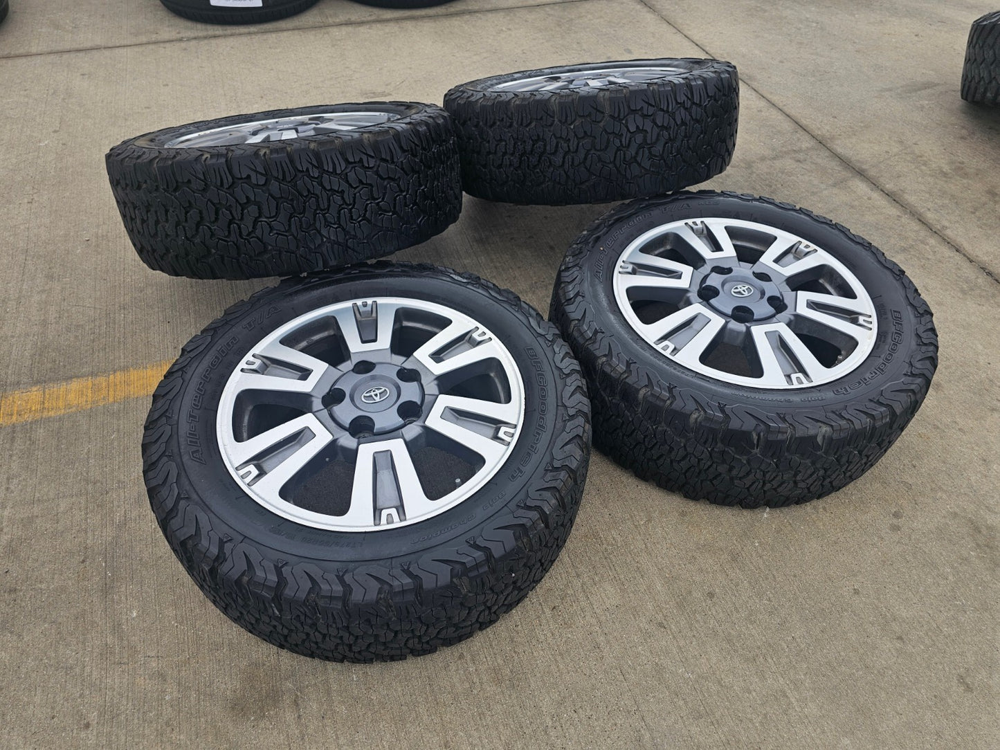 20" Toyota Tundra Sequoia 1794 OEM wheels rims 75159 tires 5x150 BFG