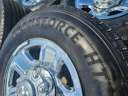 18" Dodge Ram 2500 3500 STEEL chrome OEM 2473 wheels rims 2023 2024 2025 NEW