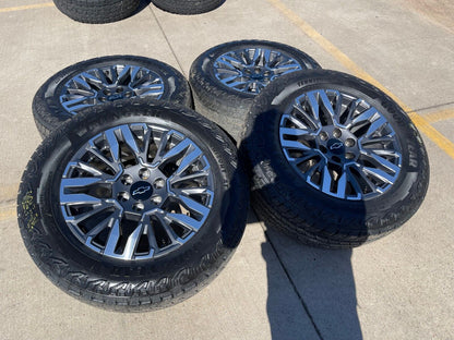 20" Chevy Silverado Z71 GMC Sierra Canyon OEM wheels rims 2024 2025 2026 NEW