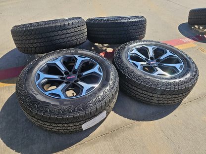 20" GMC Sierra AT4X Canyon Chevy Silverado OEM wheels rims SET 2026 2027 NEW